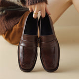 Large-Size Shoes Retro Lefu Shoes High Quality Shoes