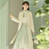 Design Warm Sun Han Element Women's Hundred Coat Autumn And Winter Long Coat 8969