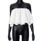 Women's Clothing 2024 Summer New Fashion Solid Color Two-Peared Thoracic Skirt DJPT