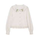 Design Tulip Chinese Style Improvement Han Elements Women's Shirt Vest Skirt Set 6733