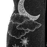 New Sling Type 3D Printed Urban Casual Women's Beach Dress Mid-Rise Long Dress DJPT