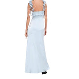 French Niche Design Slime Sling Skirt Flower Decoration Bag Dress With Skinny Dress HZ0628