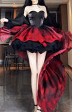 Gown Party Dress Lolita Dress Christmas Dress Burgundy Birthday Dresses SD1132
