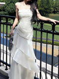 New [Iris Jasmine] Niche High-End Sling Dress Adult Fishtail Birthday Dress HZ0628