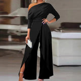 New Shoulder Formal Elegant Party Jumpsuit DJPT