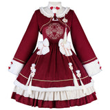 Year Lolita Women Sling Skirt Draped Daily Cute Lolita Sweet Dress 6985