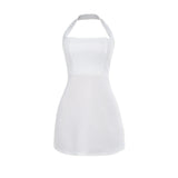 Summer 2025 New Bag Ass Skirt Fashion Style Sexy Body Hanging Neck A Dress Dress Woman DJPT