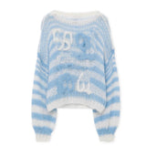 Autumn And Winter Soft Lady Temperament Soft-Finish Knitted Sweater Top