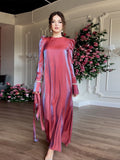 Dress New Static Flash Glazed Glazed Middle East Saudi Dubai Elegant Dress