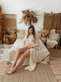 Cotton Pregnant Women Dress Dress Lace Pregnant Women Photography Dress Maternity