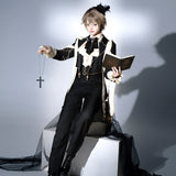 Teased Original Prayerist Lolita Female Lolita Coat Shirt Pants Daily Prince Suit 7172
