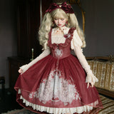 Jam Original Design Mystery Park Lolita Girl Lolita T-Shirt Dress Everyday Cute Set 7022