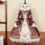 Baroque Palace Lolita Women's Long Sleeve Dress Everyday Cute Lolita Sweet Dress 6915