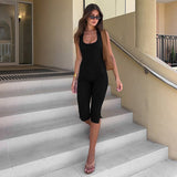 Women's Spring And Summer New Solid Color Body-Supling Sexy Sports Comfortable Slings DJPT