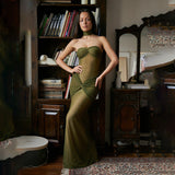 Sales 2025 New Sexy Fashion High-End Body-Scarped Fishtail Dress HZ0628