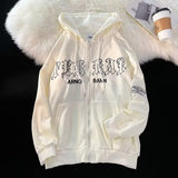 And Autumn Design Feel Cardigan Hoodie Hoodie Men In Hong Kong Style Small Design Feeling Coat Top DJPT