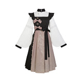 Design Dusk Chinese Style Improvement Han Elements Hanfu Women's New Chinese Top Dress Dress Set 8459