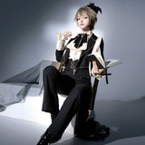 Teased Original Prayerist Lolita Female Lolita Coat Shirt Pants Daily Prince Suit 7172