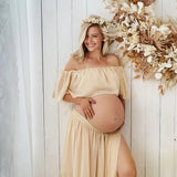 Bohemian Chiffon Maternity Dress Set Pregnant Women Photo Photo Chiffon Dress Maternity