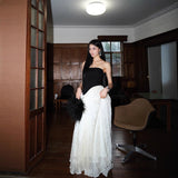 New Zhao Sanguan Small Design Feeling Bra Splicing Dress Dress Woman