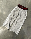 Simple Striped Casual Pants Men And Women Retro Harajuku Loose Straight DJPT