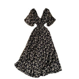 Vacation Dress Summer 2025 New Sexy V To Receive Long-Lost Lanky Chopped Beach Skirt DJPT