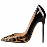 High-Heeled Shoes 2024 Leopard-Print Gradient High Heel Shoes Leopard-Print Women's Shoes Supply High Quality Shoes