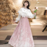 To The Tulip Chinese Style To Improve The Chinese Elements Of Women's Clothing Dress Outerwear Suit 7013