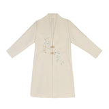 Design Warm Sun Han Element Women's Hundred Coat Autumn And Winter Long Coat 8969