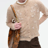 South Oil Heavy Industry Glid Light Long Sleeve Knit Shirt 24 Autumn And Winter Gentle Set Long-Sleeved Coat