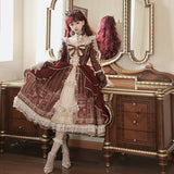 Baroque Palace Lolita Women's Long Sleeve Dress Everyday Cute Lolita Sweet Dress 6915