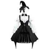 Teased Original Morning Witch Lolita Female Lolita Hat Shirt With Adorable Style Set 7150