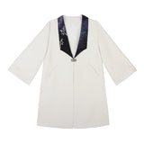 Design And Painting Chinese Style Improvement Han Elements Female Shirt Horse Face Dress Set 6935