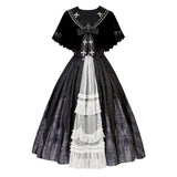Silent Church Lolita Female Sling Skirt Draped Everyday Cute Lolita Sweet Dress 7057