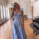 High-End Dress French Dress Sexy Hollow Sling Skirt Three-Dimensional Flower Long Dress