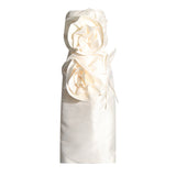 Dress Dress 2025 New Three-Dimensional Flower Open Fork Solid Color Repair Kite Summer Long Dress