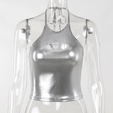 Knitted Hollow Hanging Waistcoat Summer New Women's Fashion Hottie Casual Body DJPT