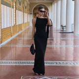 Summer 2025 New Temperament Sexy Bag Hip Dress Fashion Style Simple Strap Dress Women's Dress DJPT