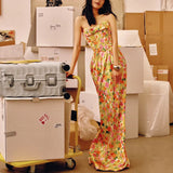 Densate Thoracic Fish Bone Long Dress 2024 New Sweet Engagement Birthday Dress