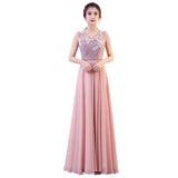 Dress Women 2025 New Long Temperament Banquet Elegant Annual Meeting Host Of The Blue Dress Dress Dress Dress Spring