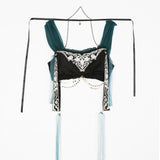 Design Galan Improved Han Elements Hanbok Half-Skirt Dress Shawl Set 8693