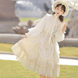 Design Poem With Flower Lolita Dress Female Everyday Cute Lolita Sweet Dress 7002