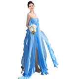 Super Fairy Beach Dress Woman 2025 New Chest Bare Back Sanya Travel Seaside Wearing A Long Dress