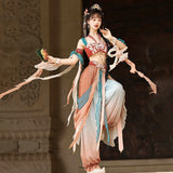 Design Sanskrit Chinese Style Women Dunhuang Wind Corset Lantern Suit 9043
