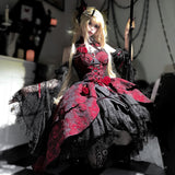 Teased Original Rosehip Lolita Woman Lolita Sling Skirt Everyday Cute Sweet Dress 7109