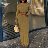 Autumn 2025 New Temperament Repair Hairy Musculi Cleography Shoulder Half-Skirt Suit Woman DJPT