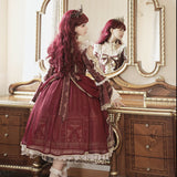 Baroque Palace Lolita Women's Long Sleeve Dress Everyday Cute Lolita Sweet Dress 6915