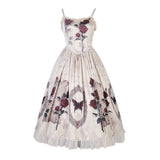 Rose Specimen Lolita Every Day Cute Lolita Inside A Sling Skirt Skirt Set 6981