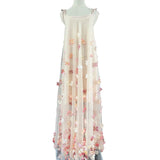 Fairy Three-Dimensional Flower Hanging Dress Gentle Beauty Wedding Dress