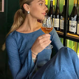 Women's Clothing Explosion 2025 New Solid Color Horn Sleeve Dress DJPT